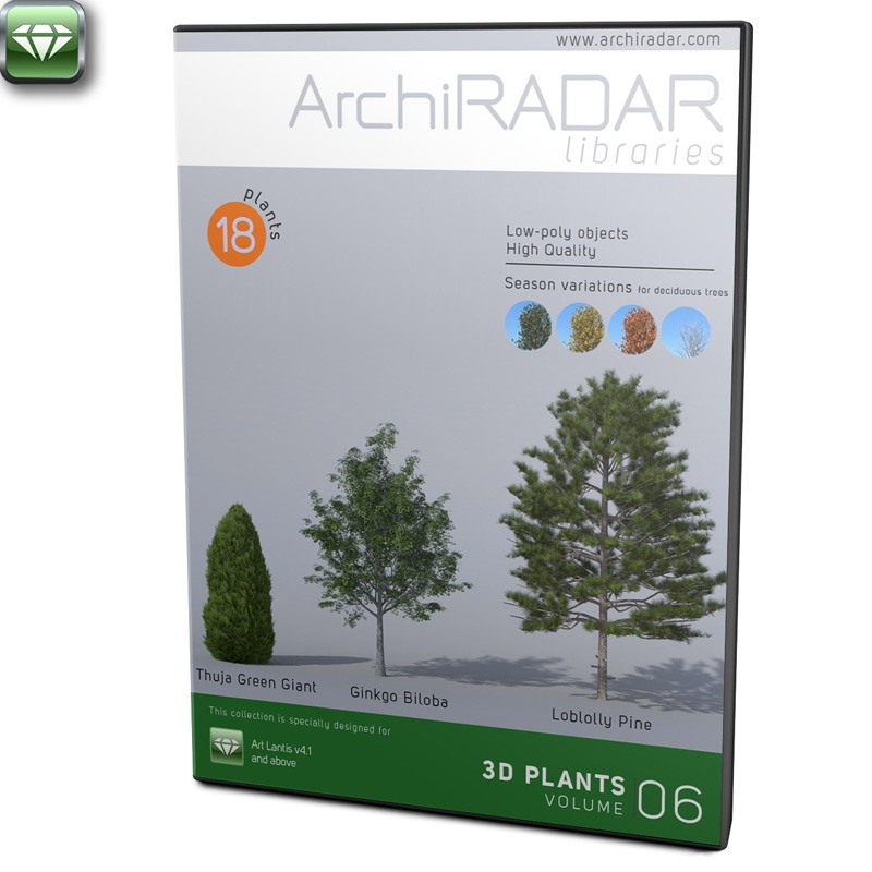 Alberi 3D - Volume 06